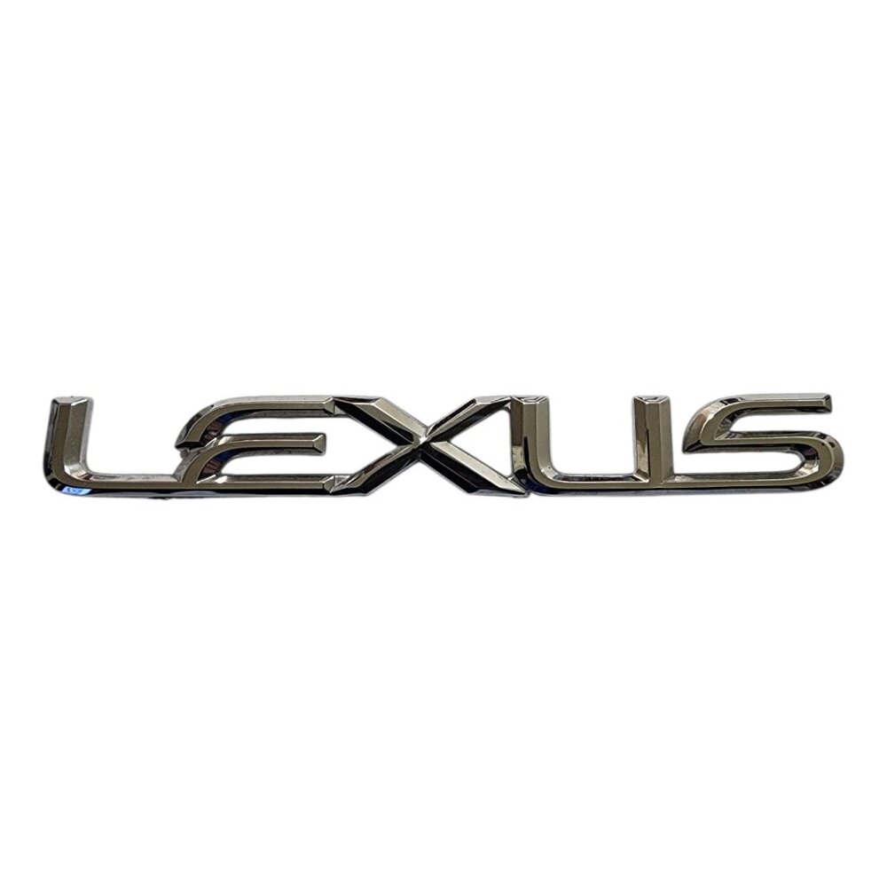 LEXUS‎ ES300 EMBLEM REAR TRUNK CHROME BADGE NAMEPLATE GENUINE OEM 02-06